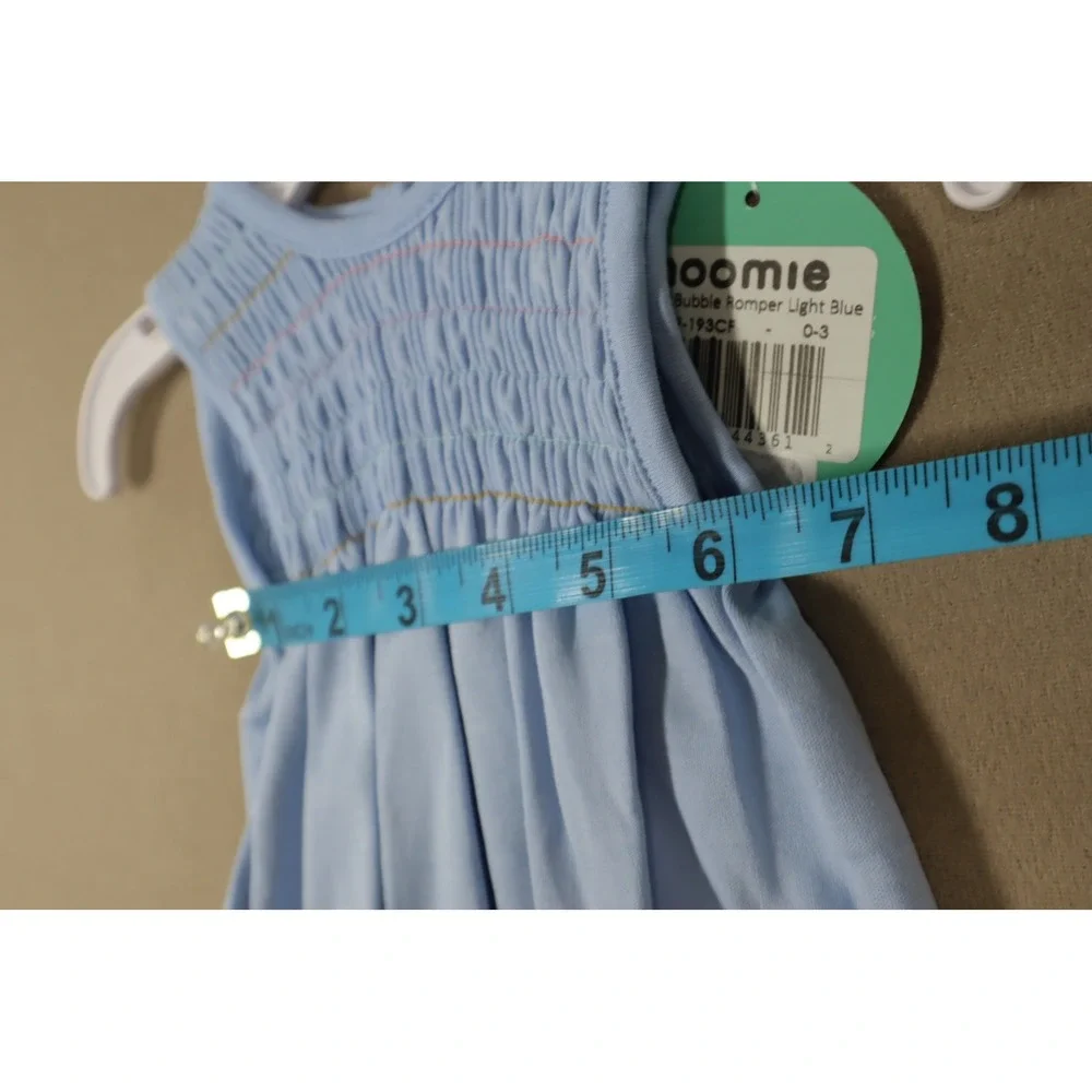 Noomie Unisex Shirred Bubble Romper - Baby - Size 0-3‎ M